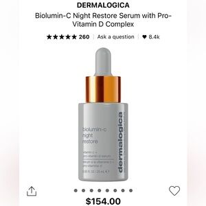 Dermalogica Biolumin-C night restore